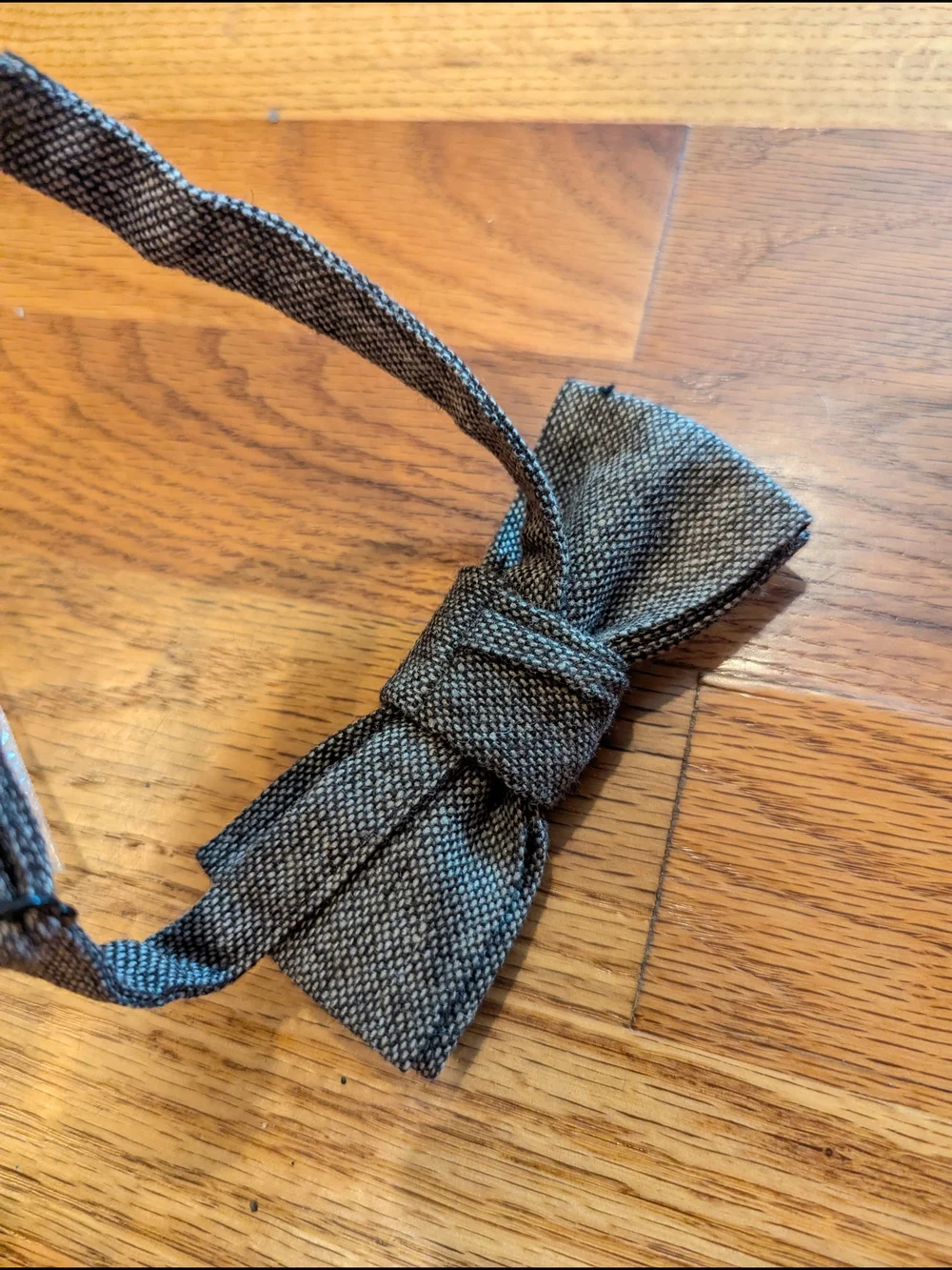 Boys Gray Bow Tie - Unbranded But New